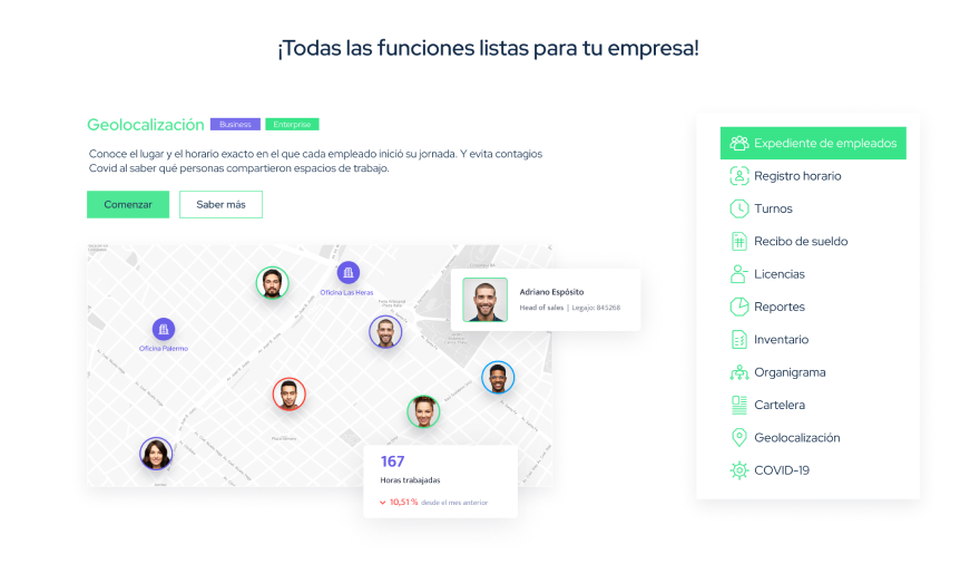 Mockup de Fichap creado por Launchy